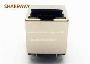 Quality Vertical Type Magnetic Rj45 Connector DR-MAG-1840061 With Shielded Transformer wholesale