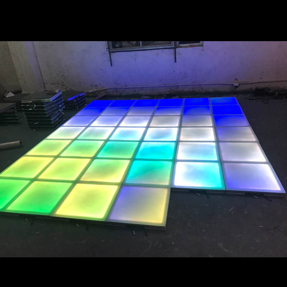 Church Motor Club Lights T Stage Dyeing Dance Floor for Event Dancing Tiles High Bright