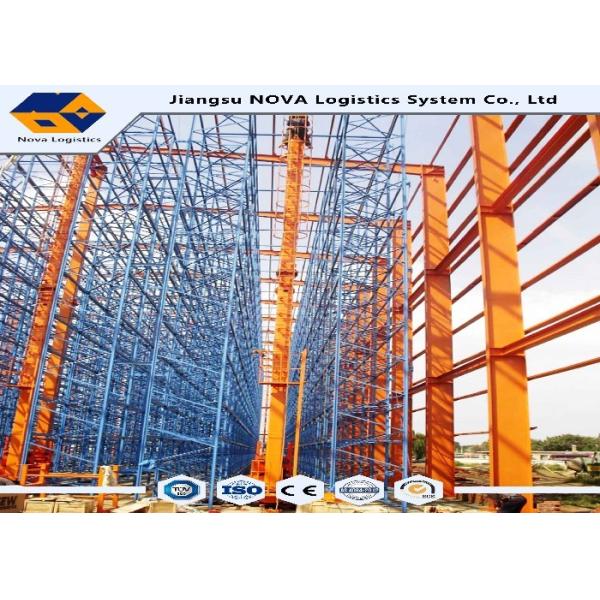 Corrosion Protection Automatic Storage And Retrieval System With Pallet Racking