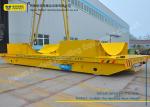 Towed Cable Powered Coil Transfer Trolley Customized Color For Metal Sheet