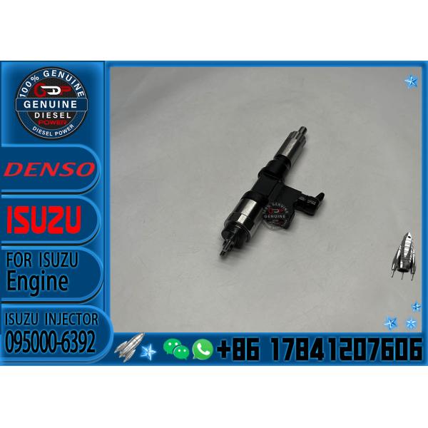 High Quality Common Rail Injector 095000-6391 97609791 095000-6392 for 4HK1 6HK1 Diesel Nozzle