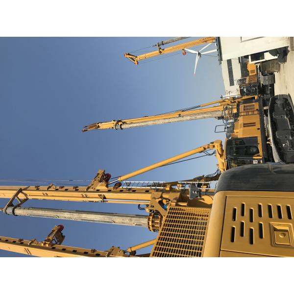 XR180D Pile Drilling Machine / Mobile Rotary Drilling Rig 1 Year Warranty