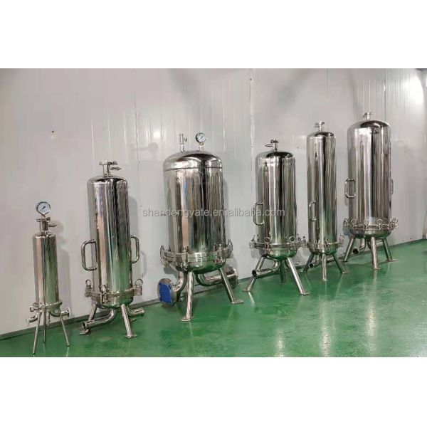 Wine Brewing Multi Cartridge Filter Low Resistance High Flow White Rice Fruit Wine Grape Wine Removal Filter