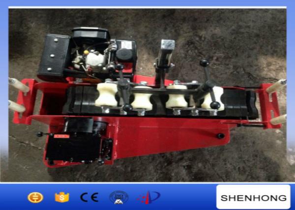 Cheap 5KN Diesel Cable Hauling Machine / Cable Pulling Winch for Pulling 30-110 mm Cable for sale