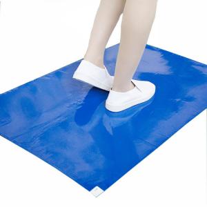 China Hospitals Disposable Cleanroom Sticky Mats For Lab Construction on sale