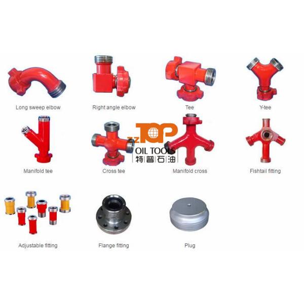 API 16C Wellhead Manifold High Pressure Integral Fitting For Wellhead Equipment
