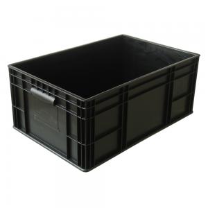 China Electronic ESD Safe Plastic Boxes SMT Rack Black PCB Packaging Boxes on sale