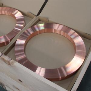 China Copper Copper Rotor Bars And Copper End Rings With Long Service Life on sale