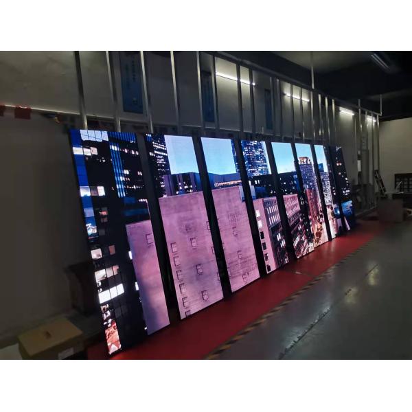 P1.86 Poster LED Display A1 Illuminated Frame For Advertising Background Stage