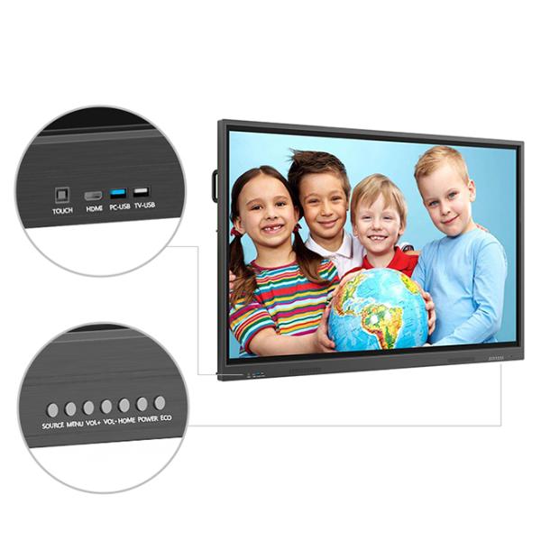 70 Inch LCD Interactive Whiteboard Smart Touch Screen For School Educators