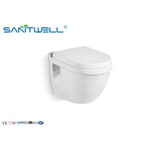 Quality CE Certificate Ceramic Wall Hung Toilet Power Flush P Trap Wc Close Coupled wholesale