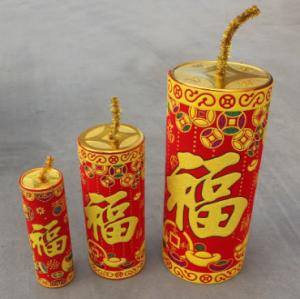 China Spring Festival decoration firecracker firecracker window decoration piece for the New Year's New Year indoor decoration on sale