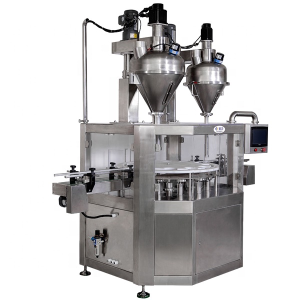 Double Head Milk Bottling Machine AC 380V 50 60Hz Food Packing