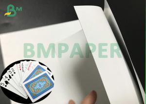 Quality Blue Core 250gsm 300gsm C2S Gloss Playing Card Paper Board For Poker Paper wholesale