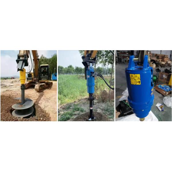 New Excavator Attachment Rotary Drill Auger Drill Standard Diameter For Wholesale Excavator Market