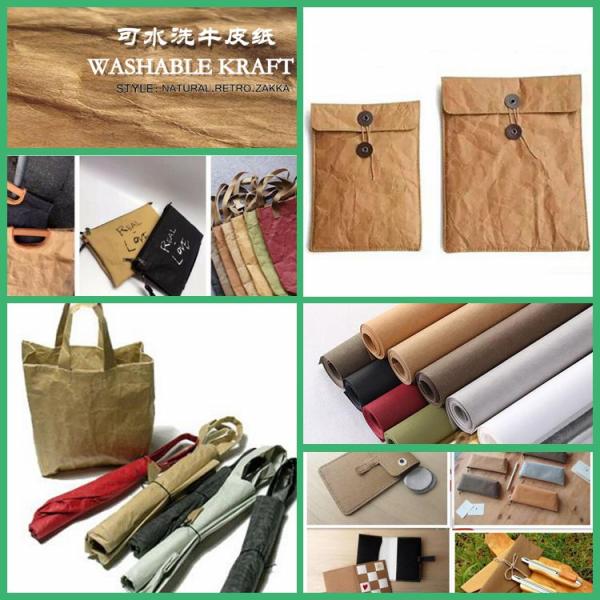 Colorful Kraft Liner Paper 0.55mm Thickness For Bags / Gift Packaging