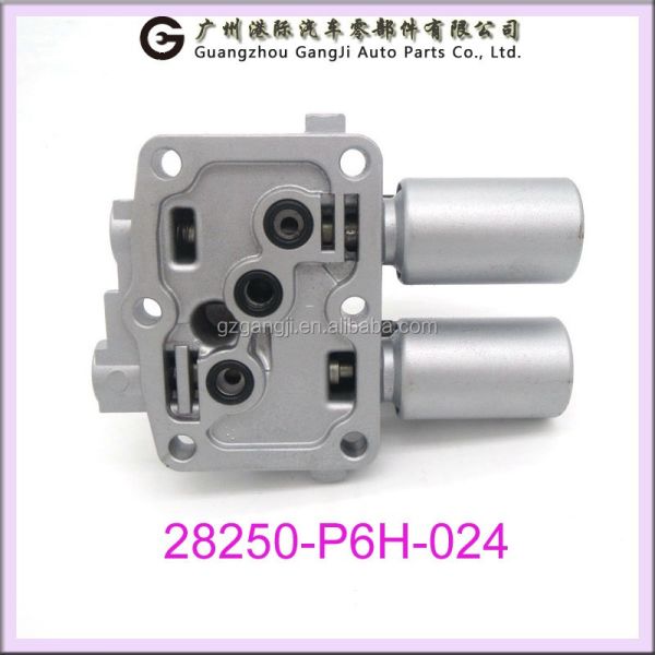 Transmission Dual Linear Solenoid 28250-P6H-024 Gearbox Solenoid Valve for Honda 2.3L