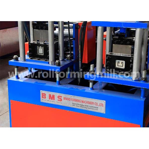 Dual Door Rail Roll Forming Machine 2 In 1 19 steps
