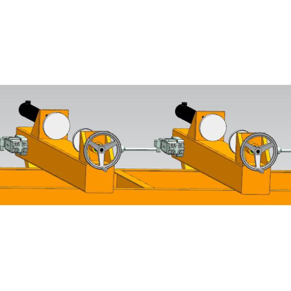 Semi Trailer Chassis Beam Welding Line Trailer Beam Hydraulic Assembly Table