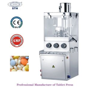 Quality Geometrical Shape Rotary Tablet Press Machine 50KN Button Control wholesale