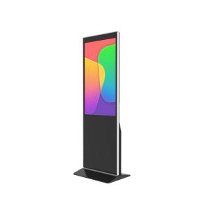 Quality Black Lg 49 Inch Digital Signage 500nits Touch Screen Interactive Kiosk wholesale