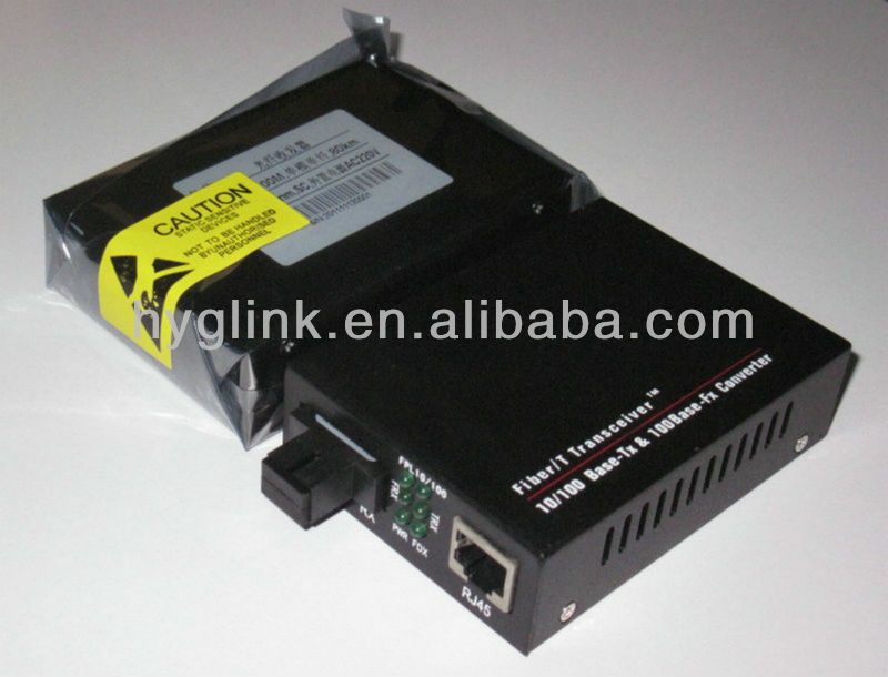 Gpon MM SM 155Mbps UTP RJ-45 Media Converter Single Mode