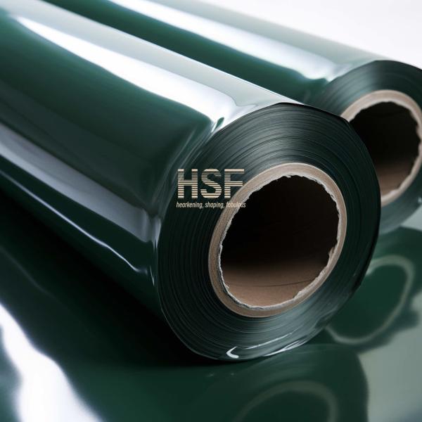 120μm Opaque Dark Green HDPE Film for Tape Application - High Density Polyethylene Film