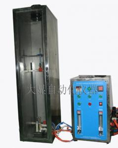 China IEC / EN 60332-1-2  Vertical Fire Testing Equipment , Single Cable Burning Fire Resistance Test on sale