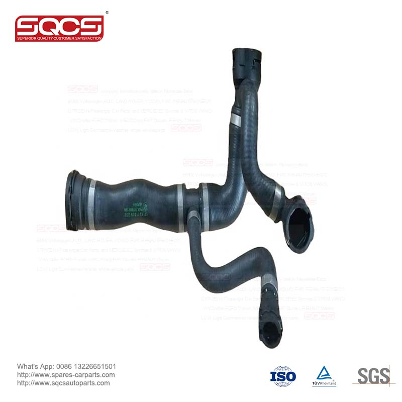 European Cars SQCS OE 17127519255 Upper Radiator Hose Water Pipe for BMW E60 E61 Auto Parts and Long-Lasting Performance