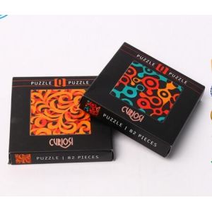 Quality Custom die-cut Printable Paper Cardboard Jigsaw Puzzle Wholesale wholesale