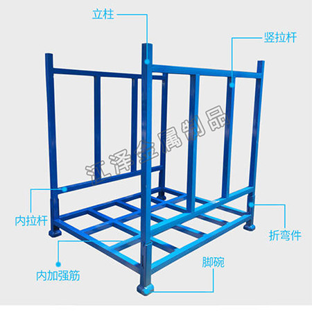 ODM OEM Customized Powder Coated Metal Racking Shelves Adjustable Tire Fabric Roll Rack Rack Steel Pallet Nested Warehou