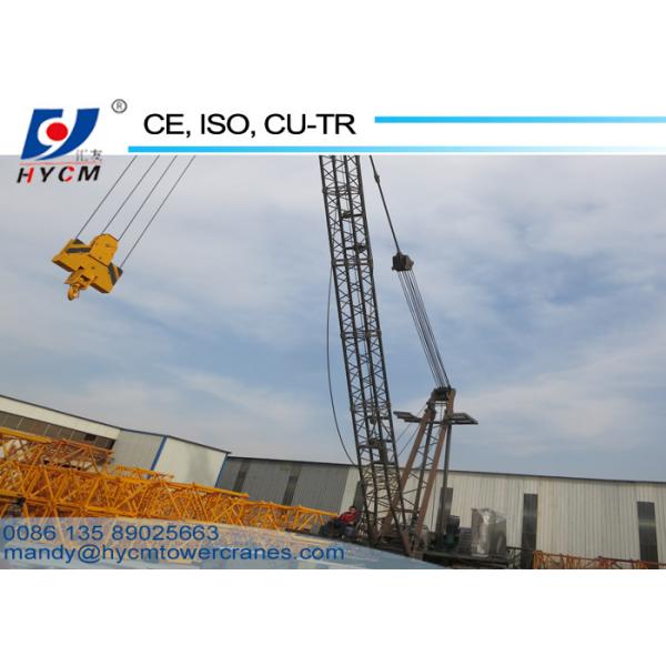 HYCM New Product Roof Crane Luffing crane without Masts 6ton
