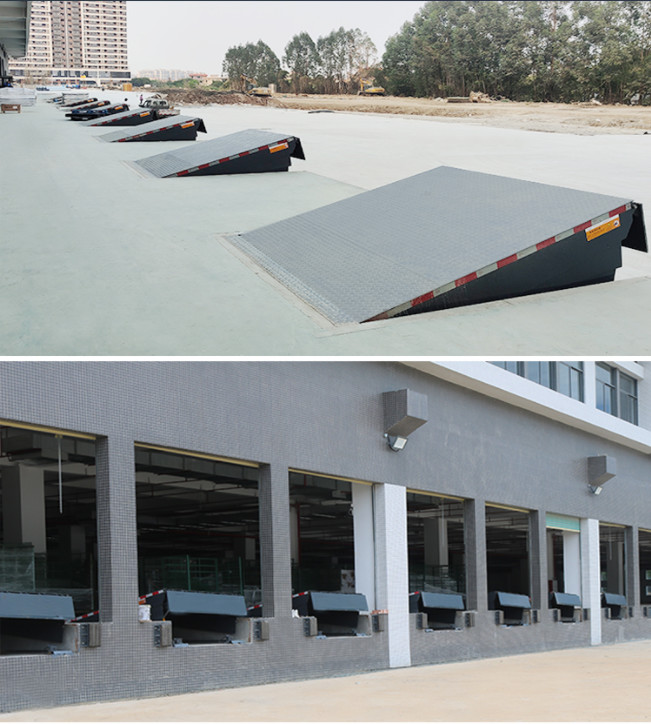 Factory 15T Truck Loading Dock Plates Warehouse Dock Leveler