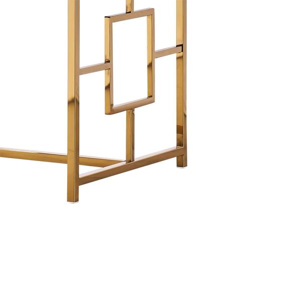 Wear Resistant Marble Top Coffee Table Square shape Practical