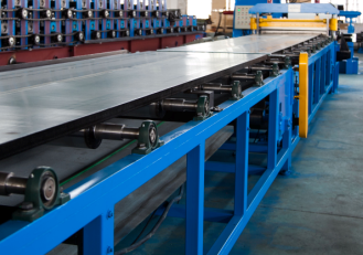 Adjustable Metal Cable Tray Roll Forming Machine With Wire Electrode Cutting Structure