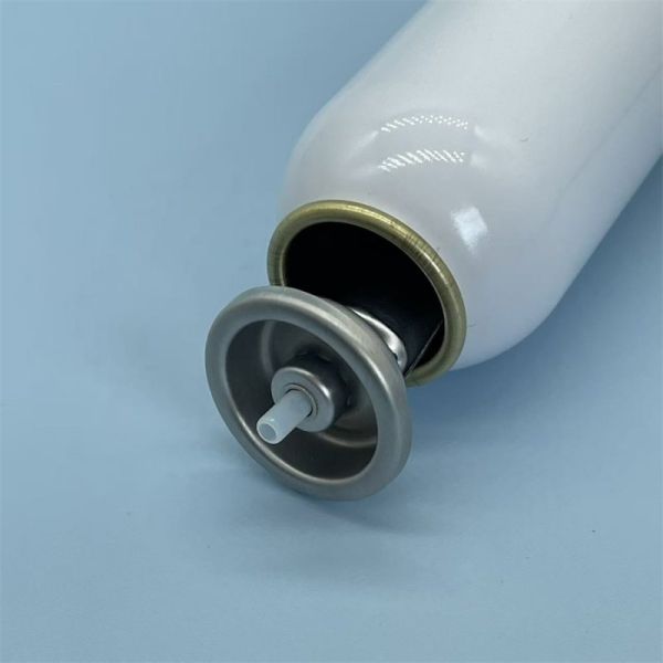 Compact valve-mounted carry bag installed on portable gas cylinder