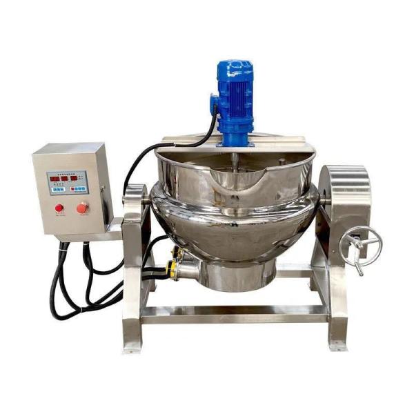 Stainless Steel Industrial Electromagnetic Stirring Pot Cooking Mixer for