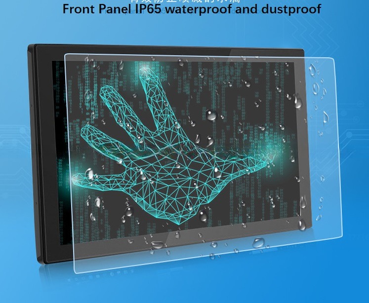 Embedded Wall Mounted General Touch 17 Inch Open Frame Touch Display Industrial Touchscreen Monitor VGA HDMI USB