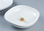 CIQ Approved Odorless Western Square Plain White Dinner Set
