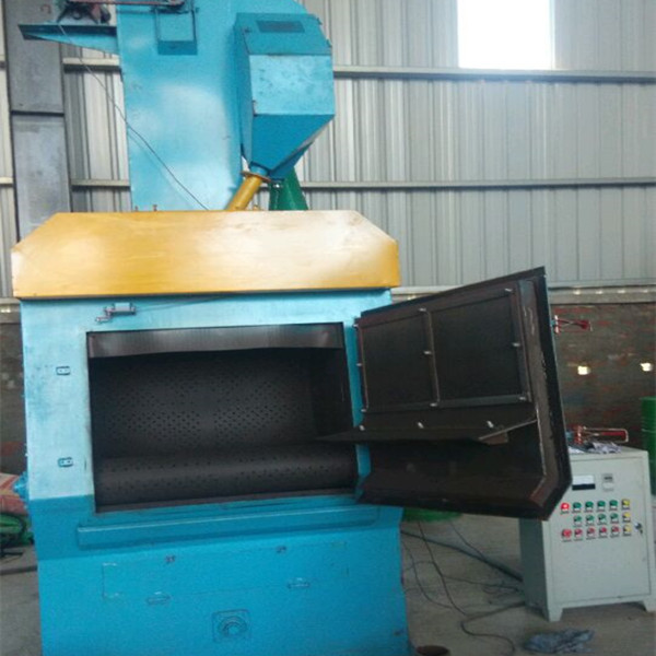 Belt Type Steel Shot Blasting Machine Metal Cleaning Customized Design