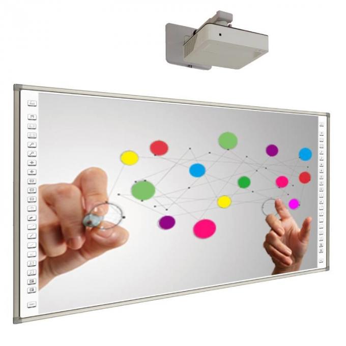 96 Inch Infrared Interactive Whiteboard USB Interface Ceramic Surface 1
