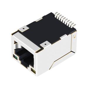 Quality HR963130AE Surface Mount 10/100Mbps SMT RJ45 Connector wholesale