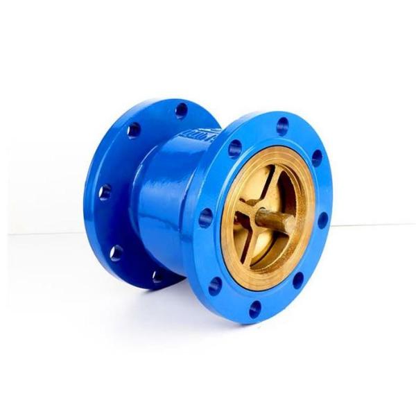 Horizontal Cast Iron Silent Check Valve Flange Backstop Ductile Iron Check Valve