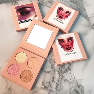 Private Label Vegan Cruelty Free Highlighter Blush Palette