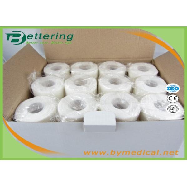 Zinc Oxide Elastoplast Adhesive Bandage Roll For Ankle / Elbow And Foot Support