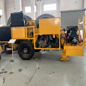 Quality Overhead Line 14Ton Hydraulic Brake ADSS Cable Tensioner Stringing Machine wholesale