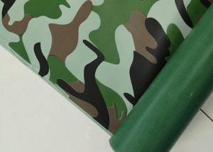 Quality Customized Camouflage Waterproof Tarpaulin PVC Coated Water Resistant Tarp wholesale