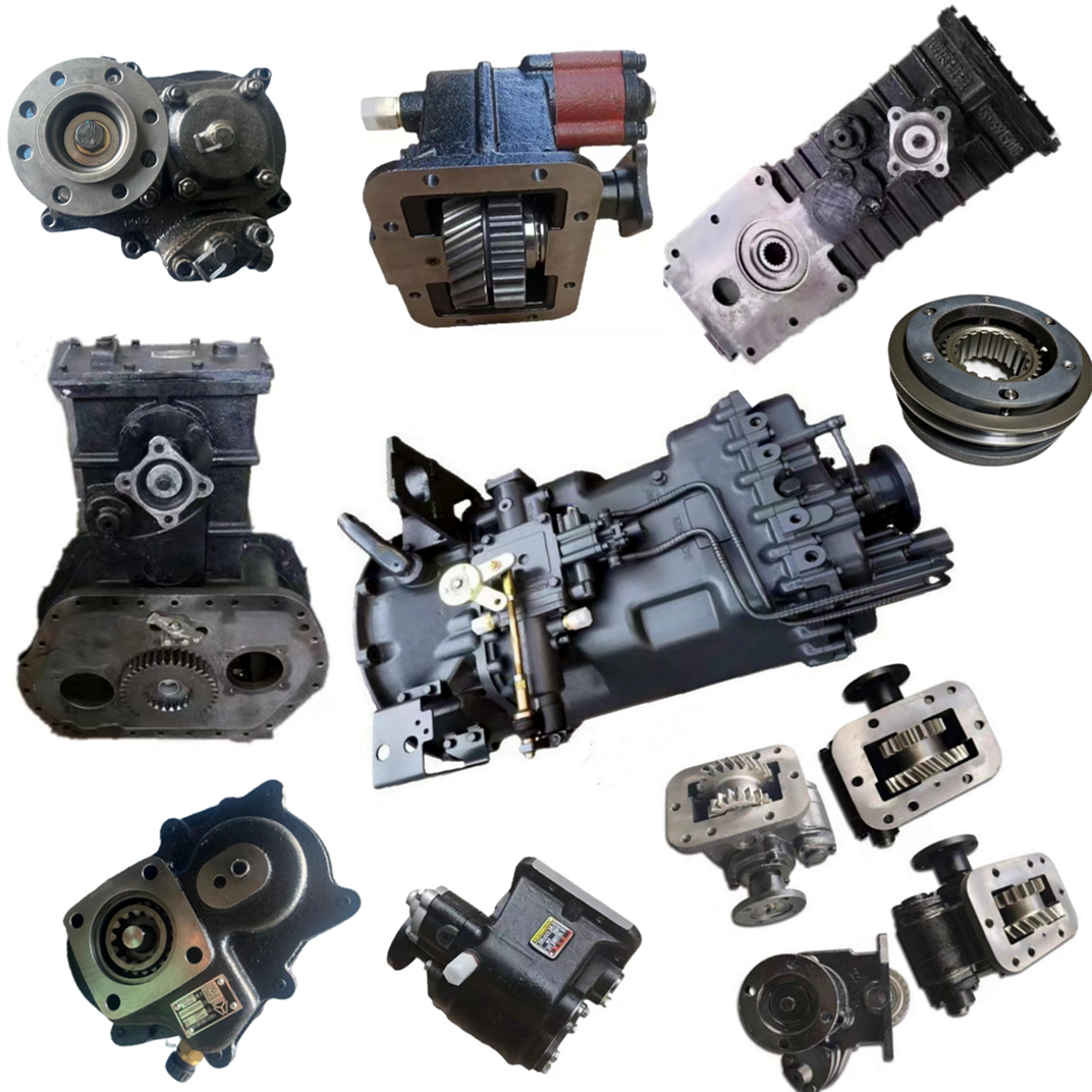 Shaanxi QH50 Transmission PTO Assembly for Shacman Truck Gearbox F2000 F3000 X3000 M3000
