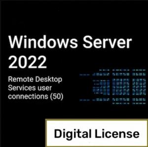 China Windows Server 2022 Remote Desktop Services User Connections (50) Cal Key Global on sale