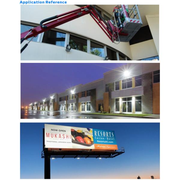 100W 125LPW SMD3030 High Brightness LED Floodlights